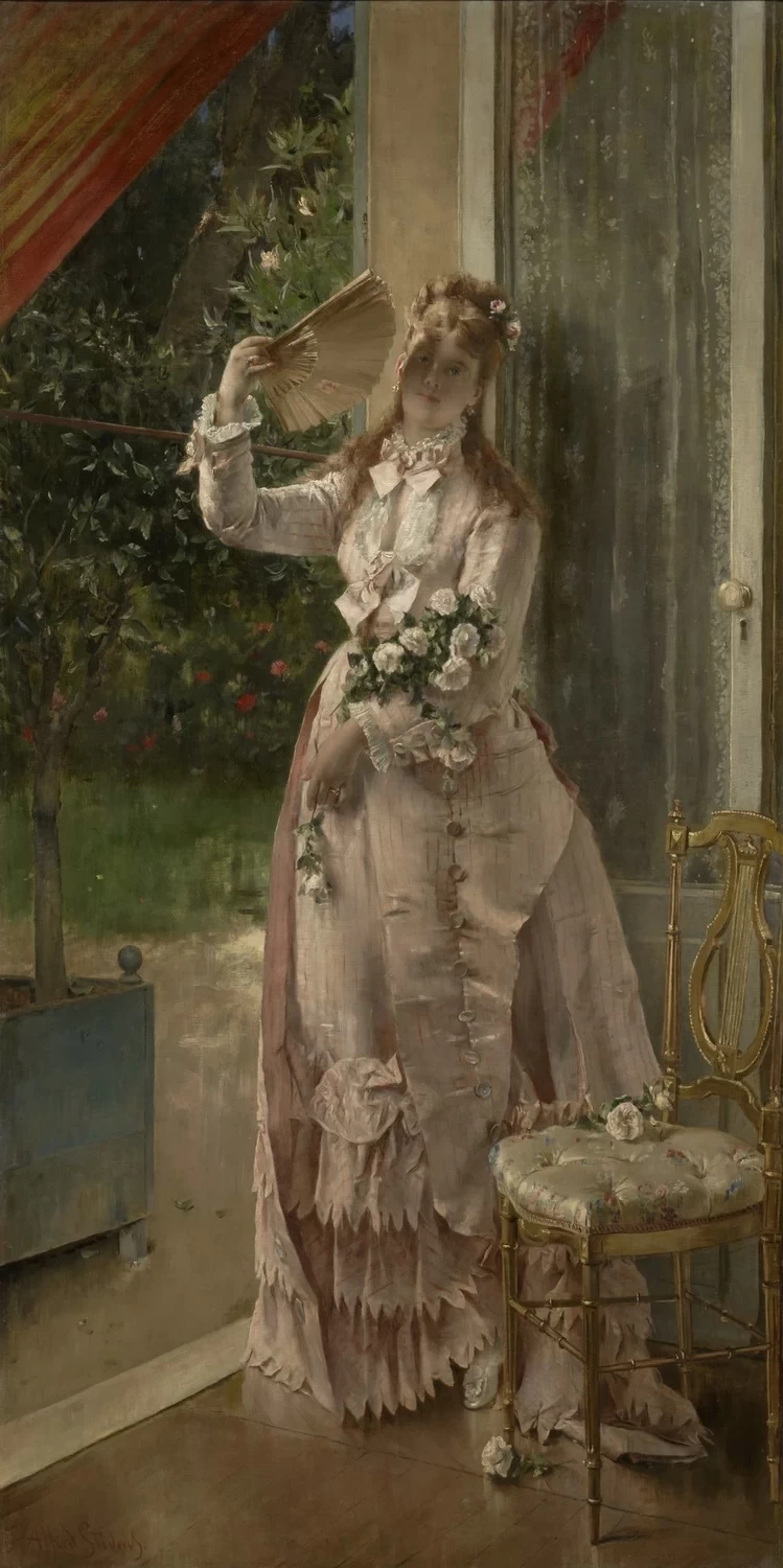 Alfred Émile Stevens - Estate, Clark Art Institute, Williamstown